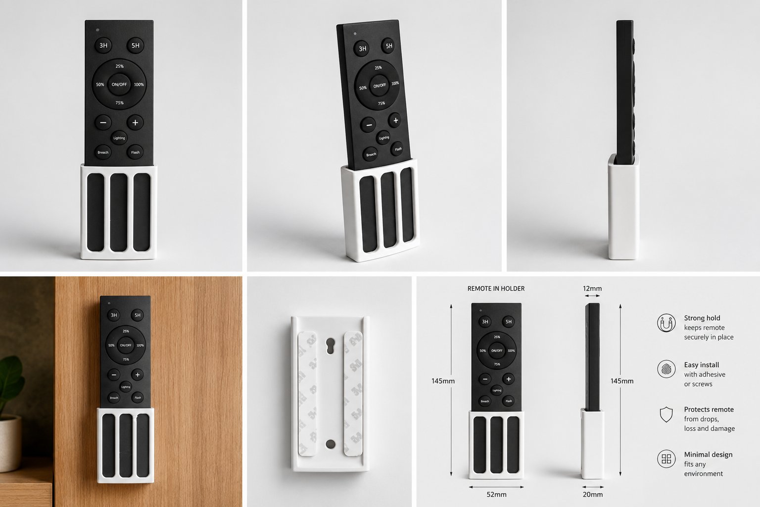 remote control wall mount