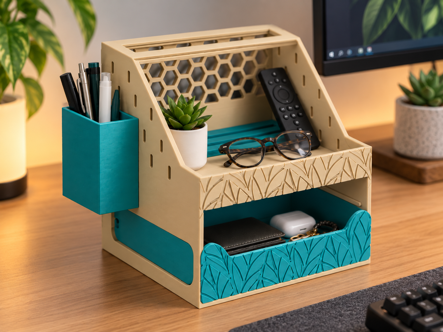 Modular Desk & Pegboard Organiser