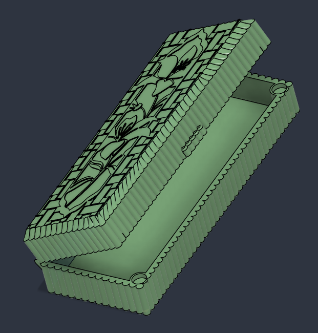 Reading Glasses Case right side